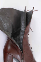 Vintage MIU MIU Granny Boots Made in Italy Size 36.5 - 6.5
