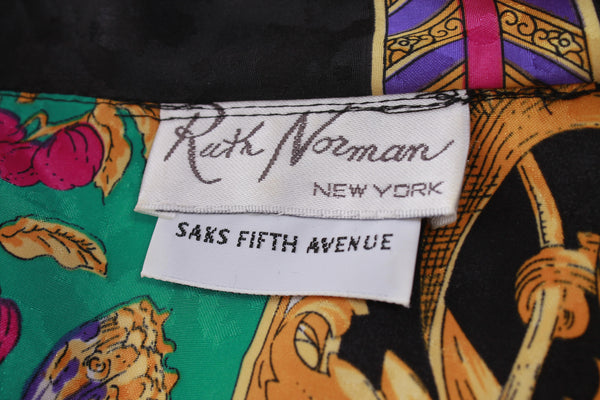 Vintage Saks Fifth Avenue Caftan Maxi Dress by Ruth Norman – KCO VINTAGE