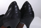 Y2K Neoprene Stretch Pointed Toe Heels Donald J Pliner Couture Size 6.5 - 7 USA