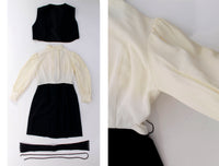 60's Mod 2pc Mini Dress Set