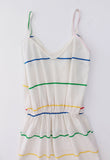 Vintage Striped Knit Dress Made in the USA Women's Size XS-Small 21-27" Waist