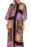Vintage Saks Fifth Avenue Caftan Maxi Dress by Ruth Norman