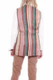 Vintage The Limited Linen Tapestry Vest Size Medium