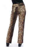 90's Vintage Lip Service Leopard Print Faux Fur Pants Women's Size Medium