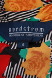 Vintage Nordstrom Floral Silk Blouse