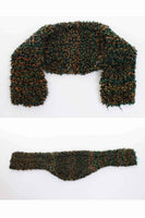 Chunky Knit Cropped Bolero Sweater