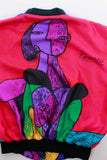 80s Vintage Picasso Art Print Windbreaker Jacket