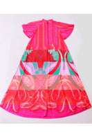 60s Vtg Caftan Maxi Dress