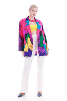 80s Picasso Blazer Jacket Size XL