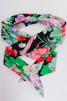 Vintage Silk Floral Angel Wing Blouse