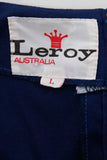 70s Vintage Leroy Australia Psychedelic Empire Maxi Dress