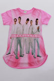 1999 Backstreet Boys Millennium Soft Pink Band T-Shirt Made in the USA