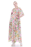 Vintage Tropical 2pc Nightgown Peignoir Set