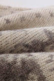 Vintage Hilda Iceland Pure Wool Turtleneck Poncho Cape Sweater OSFA