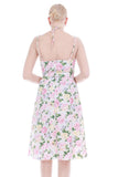 Vintage 2pc Floral Cotton Sun Dress and Bolero Set
