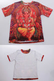 90s Y2K Ganesh Print Shirt