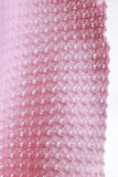 Vintage Pink Crochet Bams Knits San Francisco Cardigan Sweater Women's Size Medium 40" bust