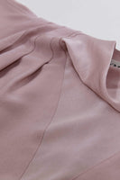 80s Vintage Daymor Couture Blush Pink Batwing Sack Dress