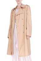 Vintage Christian Dior Khaki Raincoat Trench Coat Size XL
