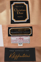 Vintage Christian Dior Khaki Raincoat Trench Coat Size XL