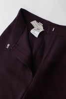Vtg Moschino Cheap and Chic High Waist Plum Pants Made in Italy Women's Size XS 26" Waist