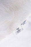 Vintage White Marabou Feather Bolero Shrug Wrap Glamour Pin Up Wedding OSFA