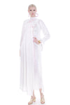 80s vintage loungewear robe nightgown set