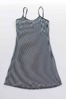 90s Y2K Op Art Black and White Ribbed Mini Dress JOULE Made in the USA Women's Size Small / Medium / 29-39" bust / 27-34" waist / 32-40"hips