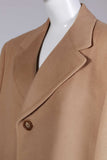 80s Camel CASHMERE Oversized Menswear Jacket by Alpacuna Women&#39;s Size XL Mens Size Large - 42&quot; bust - 44&quot; waist - 46&quot; hips