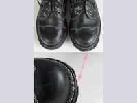 Vtg ANGELS by John FLUEVOG Black Chunky Leather Oxford Shoes Women&#39;s Size u.k. 4 - u.s.a. 6 - 6.5