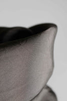 Minimalist DRIES van NOTEN Bias Maxi Slip Skirt Gunmetal Gray Made in Belgium Size 38 - 8 - Small- 27&quot; waist- 40&quot; hips- 42&quot; long- 106&quot; sweep