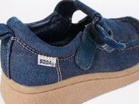 Vintage 90s SODA Denim Platform Shoes Women's USA Size 6