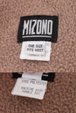 Vintage 90s MIZONO Minimalist Fiber Artist Two Tone Fleece Architecturally Draped Sweater Jacket One Size Fits Many OSFA 64" bust / 62"waist