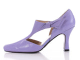 Vintage Lavender Leather Pumps Women's US Size 6.5 - 7
