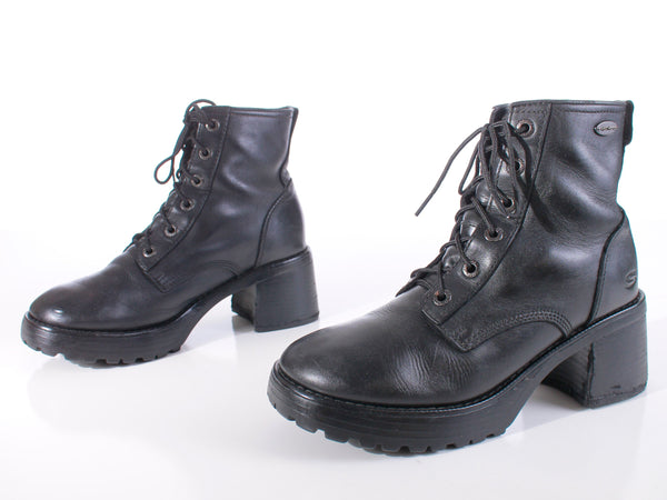Skechers Women's Seager Bobble Black Zipper SN158179 Suede Boots 9.5 |  Skechers women, Suede boots, Black suede boots