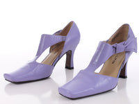 Vintage Lavender Leather Pumps Women's US Size 6.5 - 7