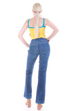 70s Vintage LEVIS Jeans High Waist Flare Orange Tab Made in the USA 30" waist / 38" hips / 31" inseam