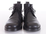 Vintage Kenneth Cole Reaction Mens Black Leather Lace Up Ankle Boots Made in Italy USA Size 8 /// 10.5" insole length / 4" toe width
